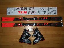 ENSEMBLES KITS SKI ALPIN TWIN TIP ET TITANIUM 157 160 162 165 CM - Photo 9