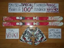 ENSEMBLES KITS DE SKI ALPIN ET TWIN TIP 130 135 140 CM - Photo 4