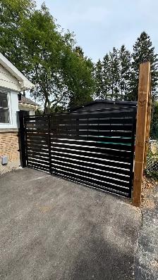 Driveway Gates, Entry Gates, Fences, Railings, Post Holes