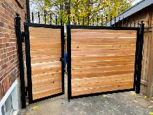 Driveway Gates, Entry Gates, Fences, Railings, Post Holes - Photo 5
