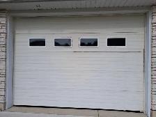 White Garage Door
