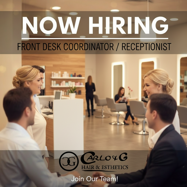 Salon Receptionist