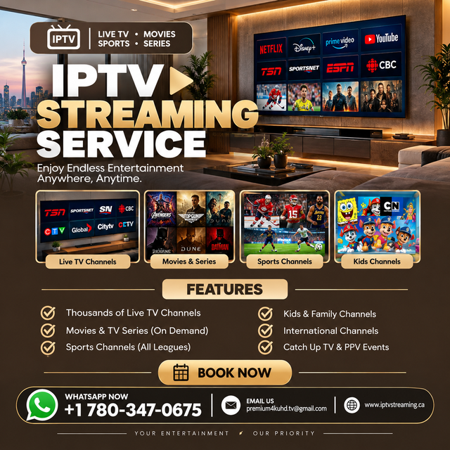 PREMIUM 4K IPT\/ - CONNECTION!