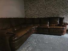 merveilleux sofa en cuir italien  Narturzi