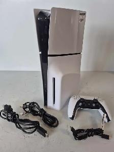 1tb Disc Slim PS5 Console w/Controller/Cables (32178686) - Photo 2