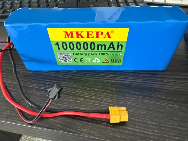 Mkepa 36V 100000mAh Battery Pack