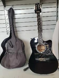Freeman CAG230C Acoustic Electric Guitar w/Gig Bag (23073049) - Photo 3