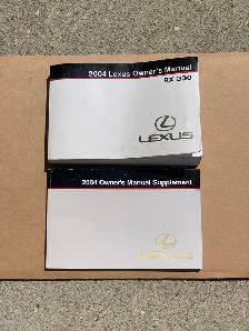 2004-2009 Lexus RX330 / RX350 owner's manuals