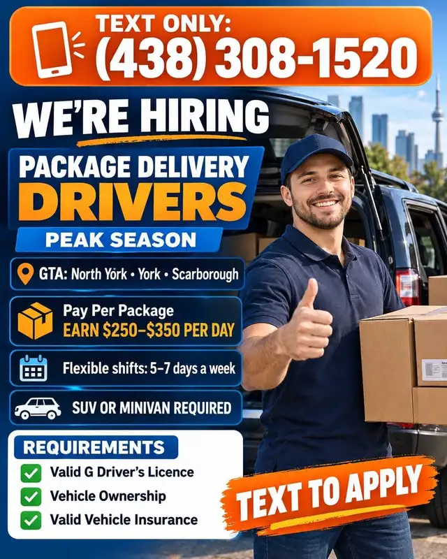 PACKAGE DELIVERY DRIVERS