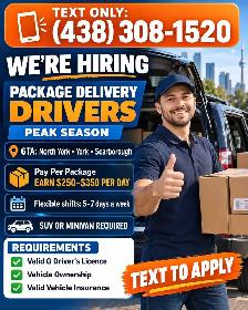 PACKAGE DELIVERY DRIVERS