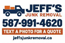 Junk Removal & Delivery Services Edmonton | Text Jeff