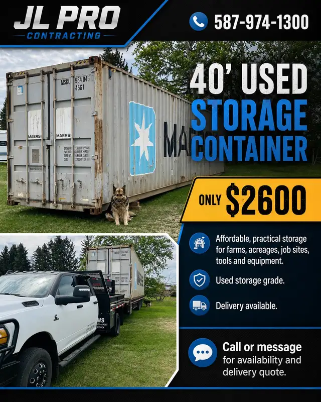 40 ‘ USED CONTAINER