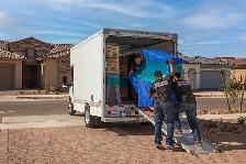 2 strong helpers available for loading and unloading