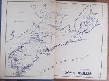 DOWN IN NOVA SCOTIA by Clara Dennis - 1940 4th Ed HC - Photo 2