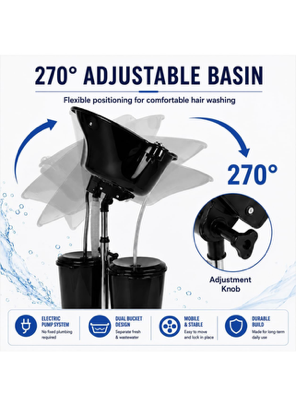Almost-New Complete Home Salon Starter Package – Chair, Sink, Va