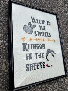 Star Trek Cross Stitch Art