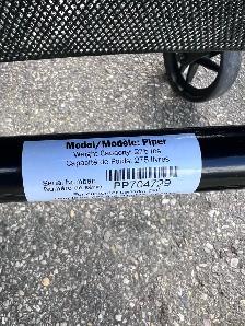 Walker w hand brake, seat and basket - Photo 4