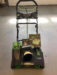 New GreenWorks Pro80 Snow blower