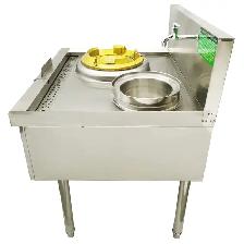 High Fire Stove LPG Gas Burner w/Baffle & Water Basin 053134 - Photo 3