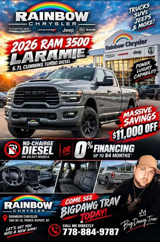 2026 Ram 3500 Laramie Diesel