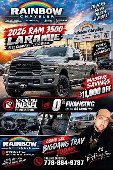 2026 Ram 3500 Laramie Diesel