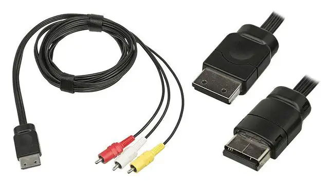 Sega Dreamcast Audio Video AV Cable Composite