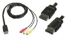 Sega Dreamcast Audio Video AV Cable Composite