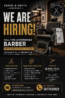 barber needed