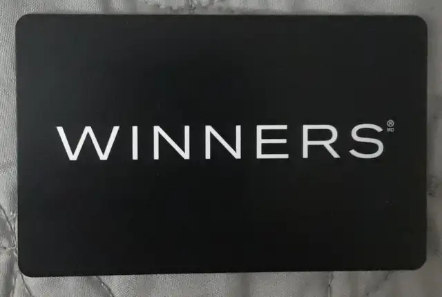 GIFT CARD $677.00 WINNERS MARSHALLS HOMESENSE