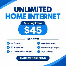 Pure Fibre • Unlimited Usage • No Contract