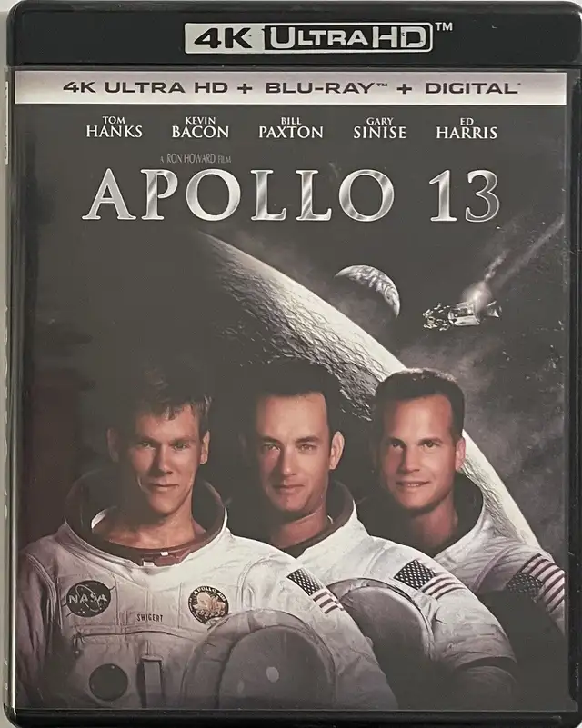 4K Blu ray Movie Apollo 13