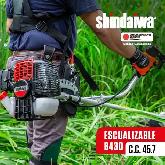 Shindaiwai B430 Debrousailleuse et weed eater Husqvarna 130C