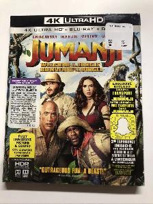 4K Blu ray Movie Jumanji Welcome to the Jungle