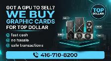 We Buy Graphics Cards – Cash Paid