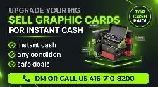 Cash for Your Graphics Card – Get a Quote