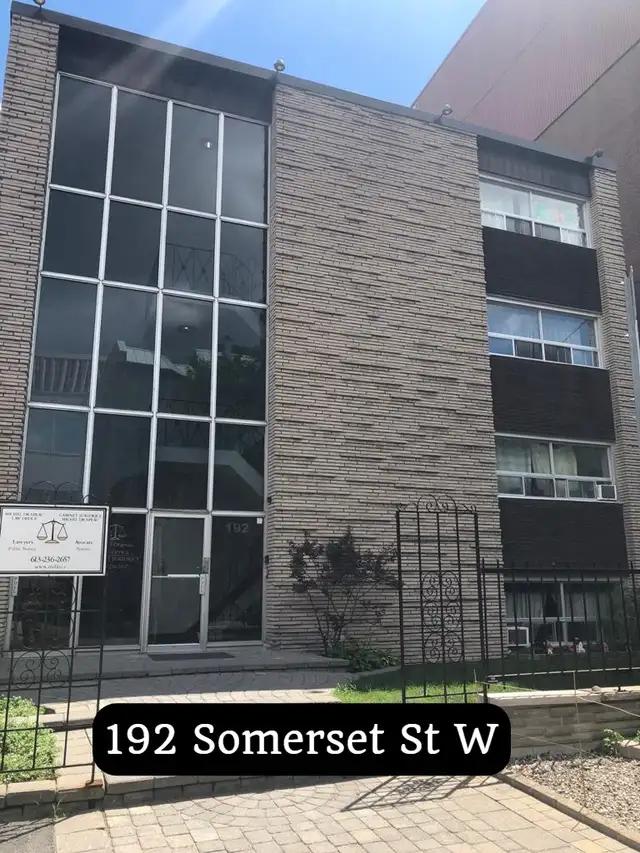 Centretown Basement Bachelor/Studio for Rent (192 Somerset St W)