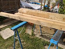 Used Untreated 4' x 4' Lumber