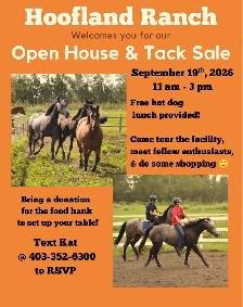 Open House & Tack Sale @ Hoofland Ranch