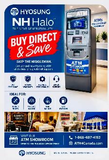 NEW ATM MACHINE FOR SALE START ERNING MONEY NOW