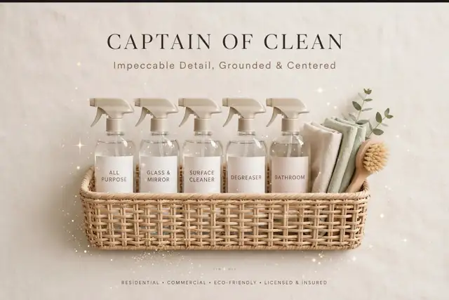 Captain of Clean - Impeccable Detail, Grounded & Centered