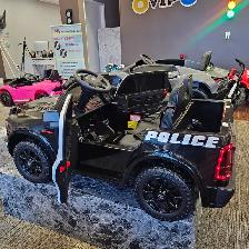 Kids RAM Trucks, 2 Seats, Police Style, Rubber Wheels, 24V - Photo 7