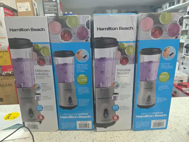 Personal Blender - Hamilton Beach 51107C  - 175 Watts