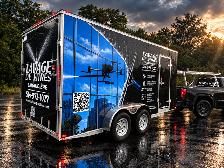 Lettrage commercial pour camions & flottes — Sainte-Julienne