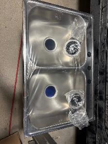 32"x21" Kitchen Sink
