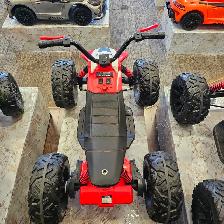 Electric Quads for Kids, 24V ATV 7 Edition, Rubber Wheels, Music - Photo 4