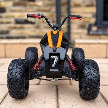 Electric Quads for Kids, 24V ATV 7 Edition, Rubber Wheels, Music - Photo 7