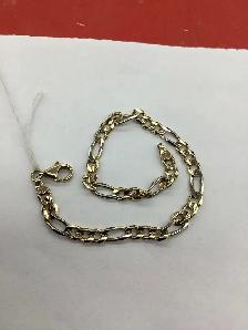 bracelet en or figaro