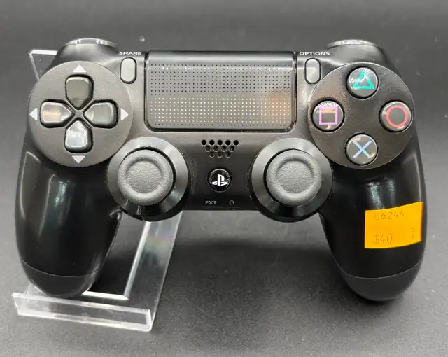 PS4 Wireless Duelshock 4 Black Controller for the Playstation 4