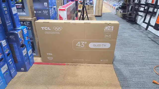 TCL 43' 4K FULL HD TV MODEL QLED TV