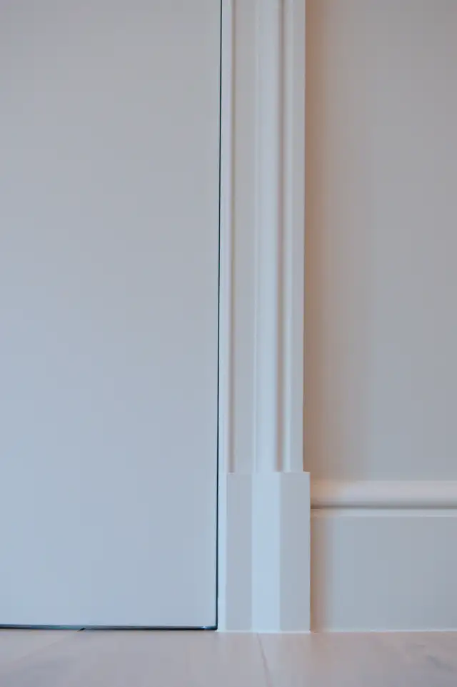 Baseboard, casing, doors, Ikea kitchen